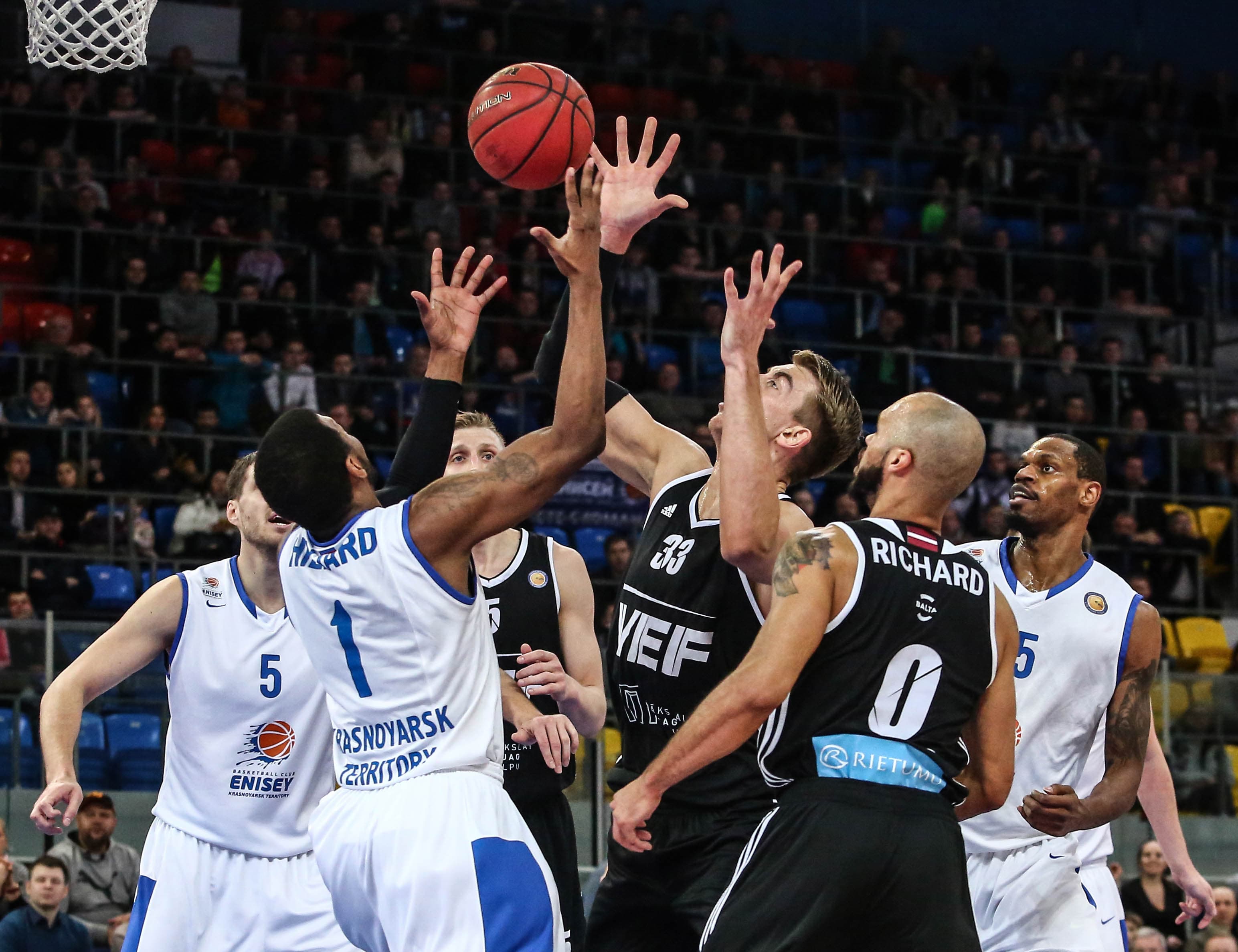 Watch: Enisey vs. VEF Highlights