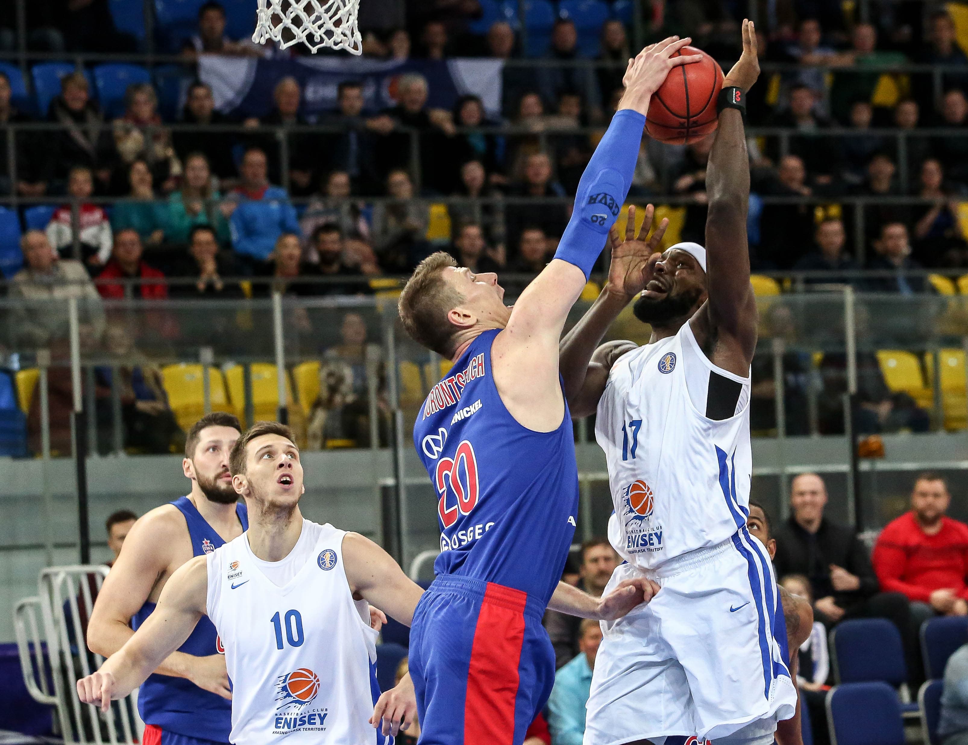 CSKA Takes Care Of Enisey