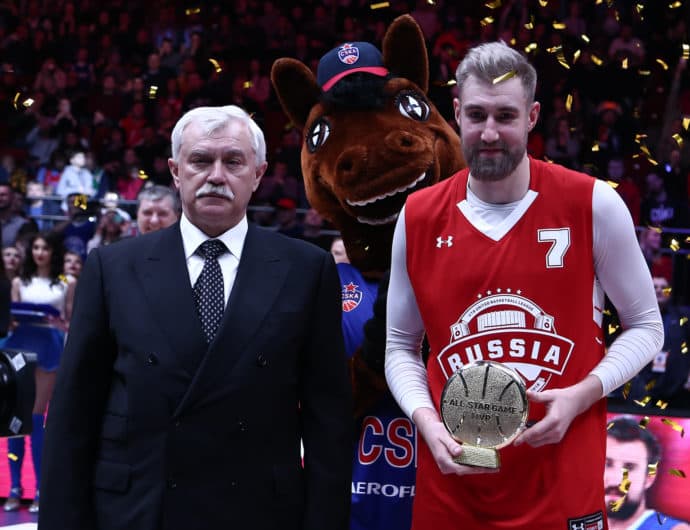 Сергей Карасев – MVP Матча Всех Звезд в Санкт-Петербурге