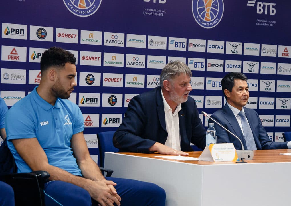 Astana Presents New Coach, Players Ahead Of Season Opener