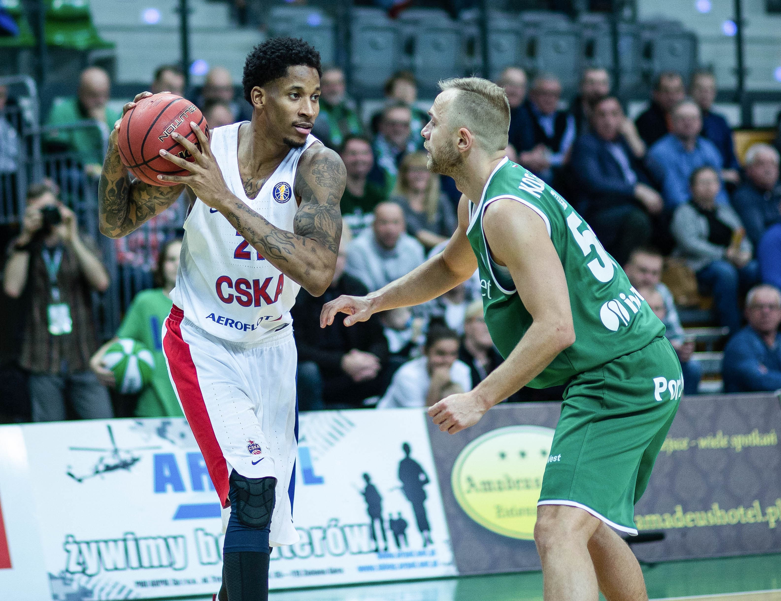 CSKA Puts On Clinic In Poland