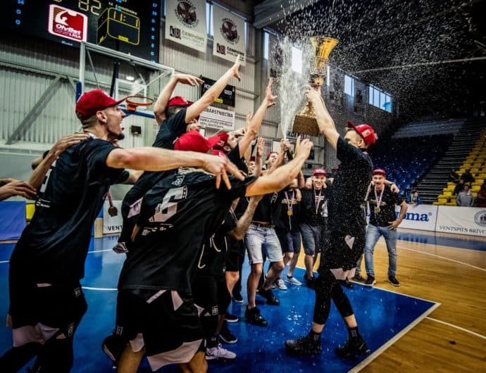 VEF Wins Latvian Title