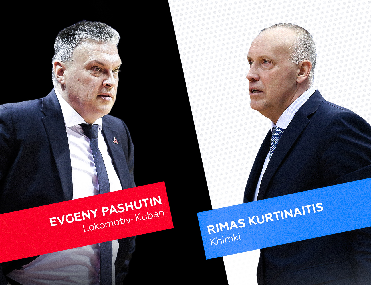Evgeny Pashutin and Rimas Kurtinaitis will be All-Star Game head coaches