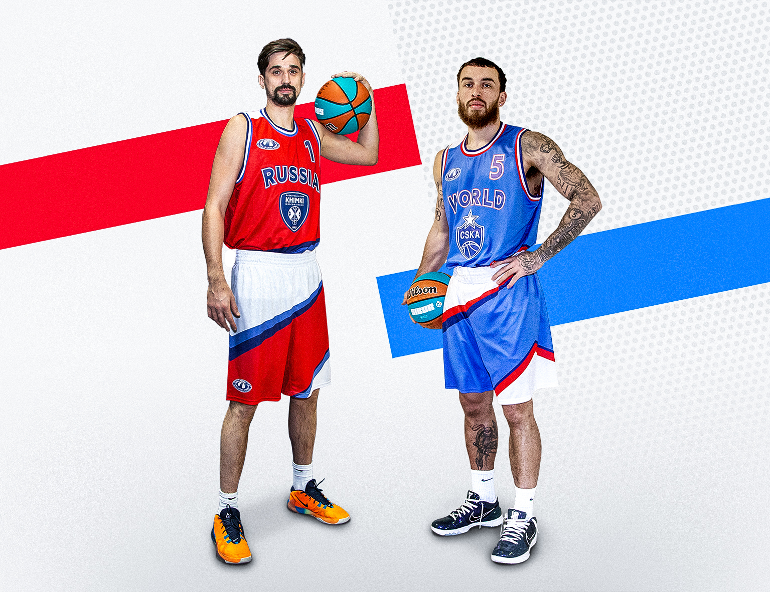 VTB League presents Moscow All-Star Game 2020 teams’ uniforms