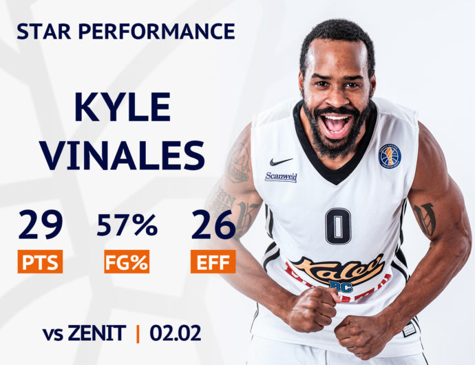 Star Performance. Kyle Vinales vs Zenit