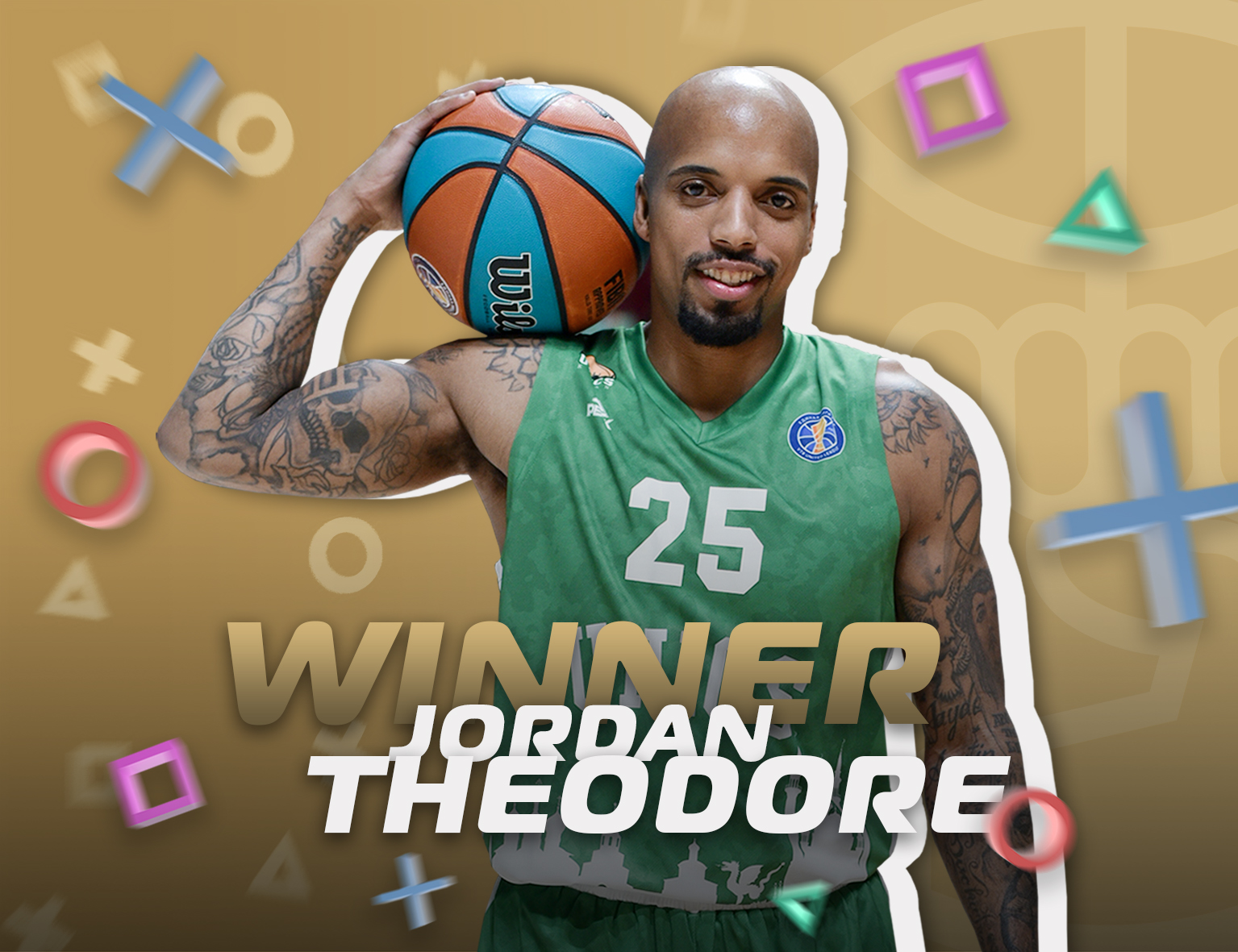 Jordan Theodore is United League cyberbasketball Pro Cup champion