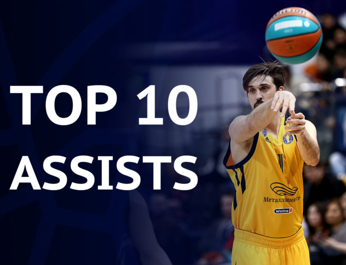 Top-10 assists of the season