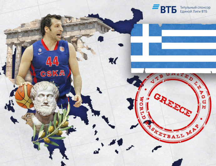 World basketball map: Greece