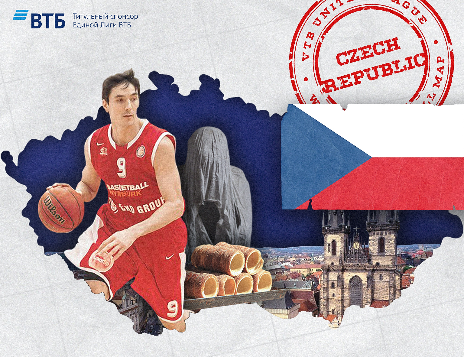 World basketball map: Czech Republic