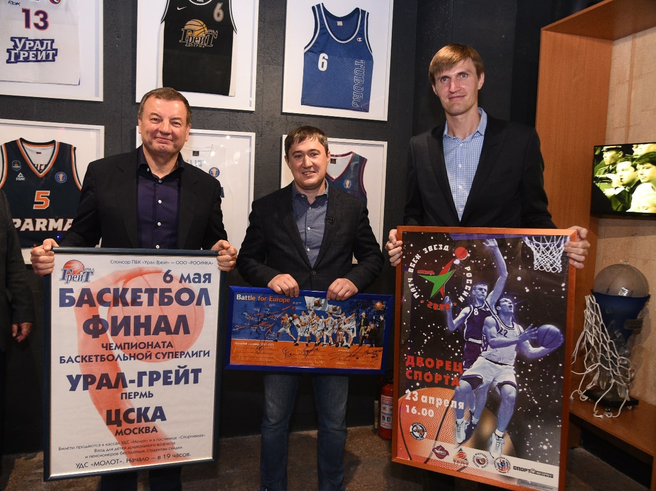 В Перми открылась экспозиция «История пермского баскетбола»