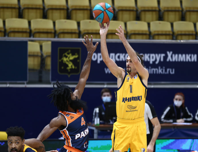 Khimki repeat season-high in threes and get back to the play-off zone