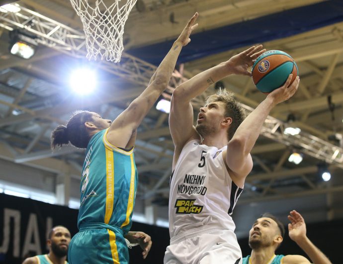 Nizhny come back from -22 and defeat Astana in Andrei Vorontsevich debut