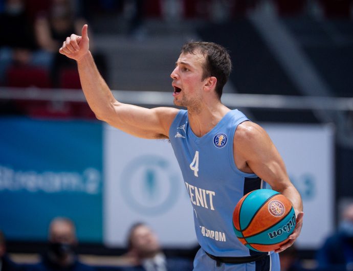 Kevin Pangos sets Zenit  single game play-offs record in assists