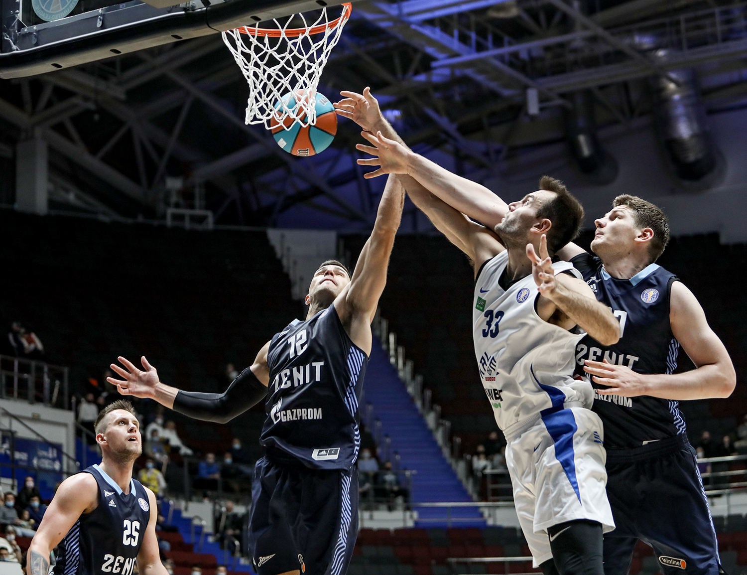 Zenit’s defense stopped Kalev’s striking offence in the first regular season game