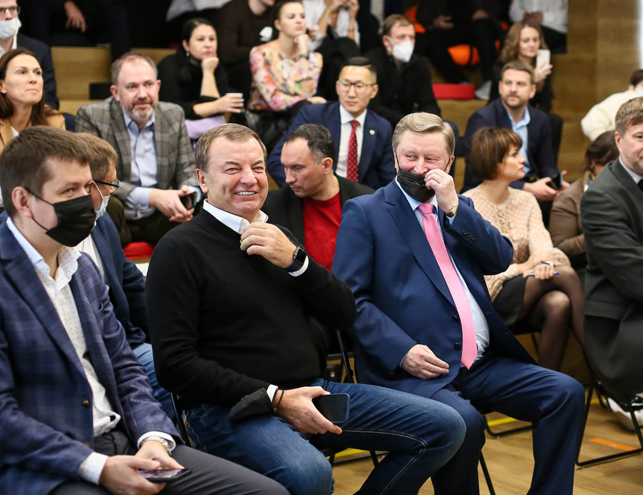 Сергей Иванов и Сергей Кущенко приняли участие в презентации нового сезона АСБ