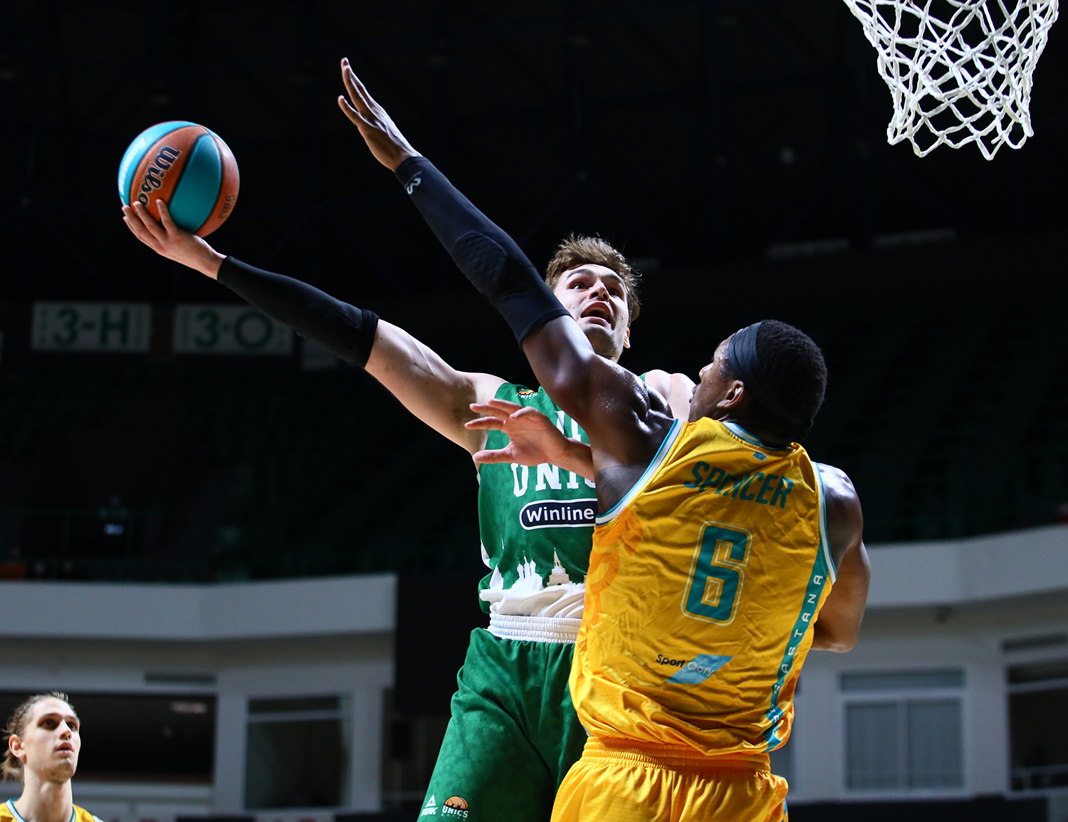 UNICS strengthened in the 1st place in the game against Astana