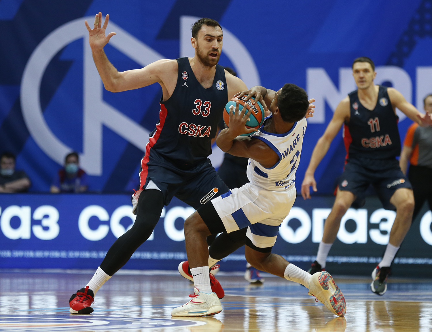 Grigonis and Shved help CSKA to win Enisey