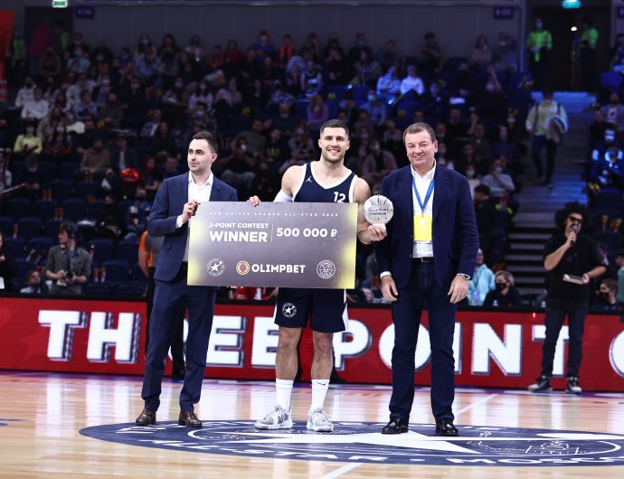 Billy Baron wins Olimpbet 3-Point Contest