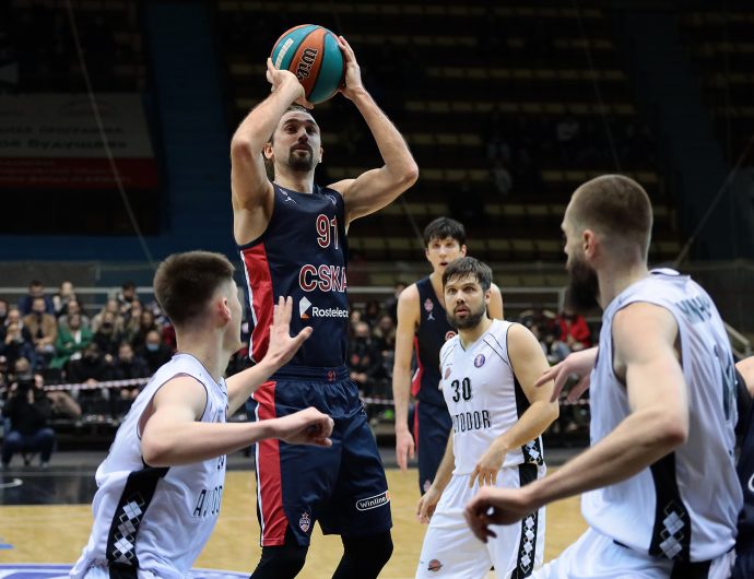 Alexey Shved has the best game for CSKA and leads the Army team to the win in Saratov