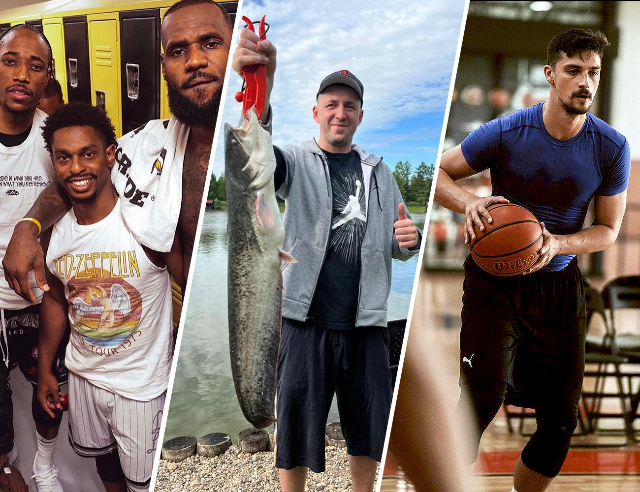 Fishing, traveling and basketball with NBA stars. Offseason with the VTB League players