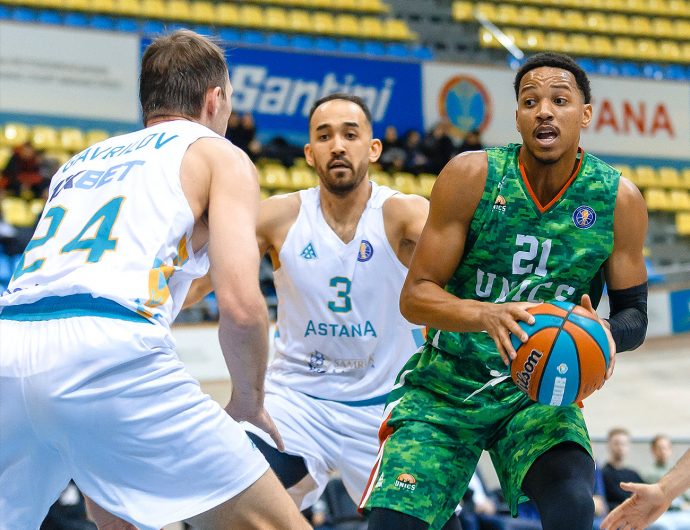 UNICS gets the 4th win in a row against Astana