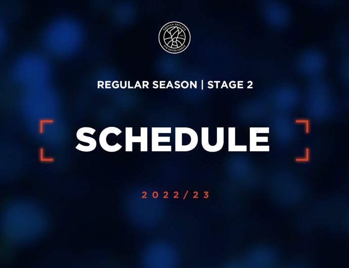 The second stage of the regular season 2022/23 schedule has been released
