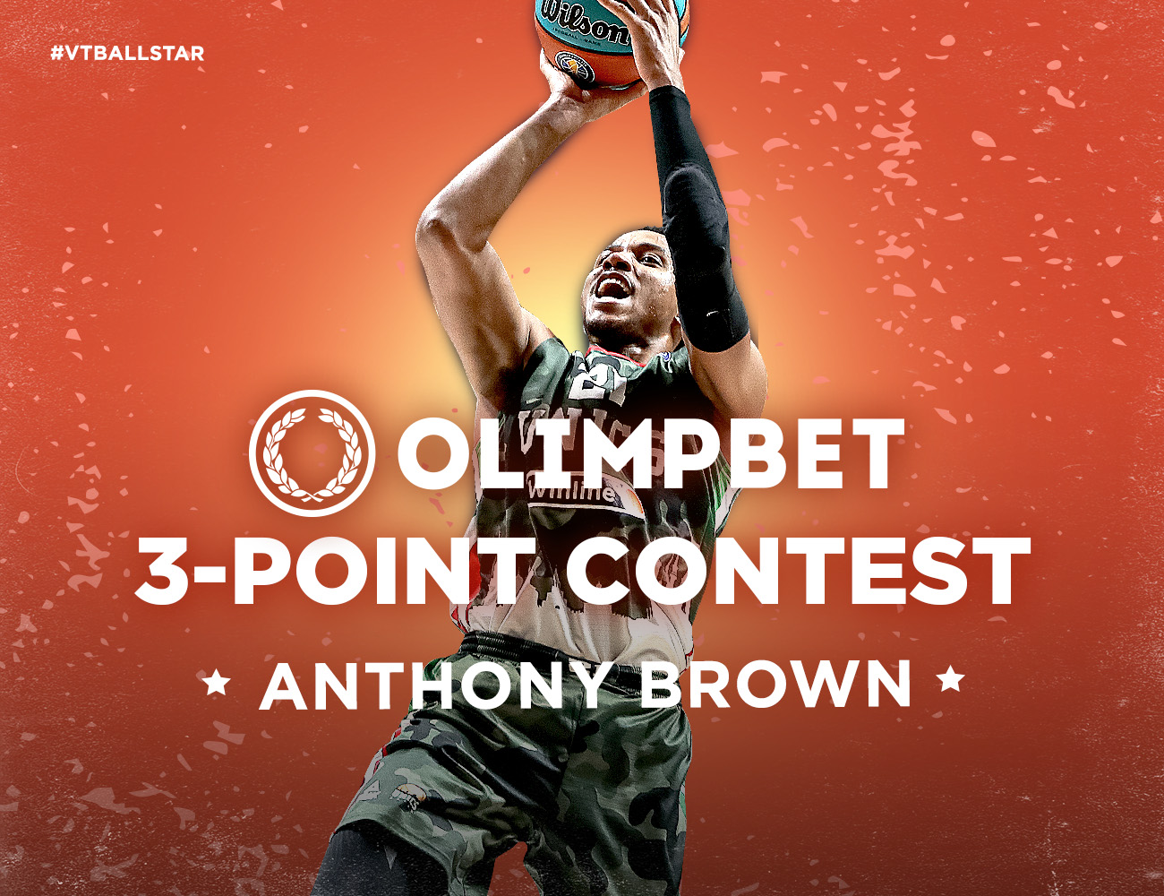 Antony Brown will participate in the Olimpbet Three-Point Contest!
