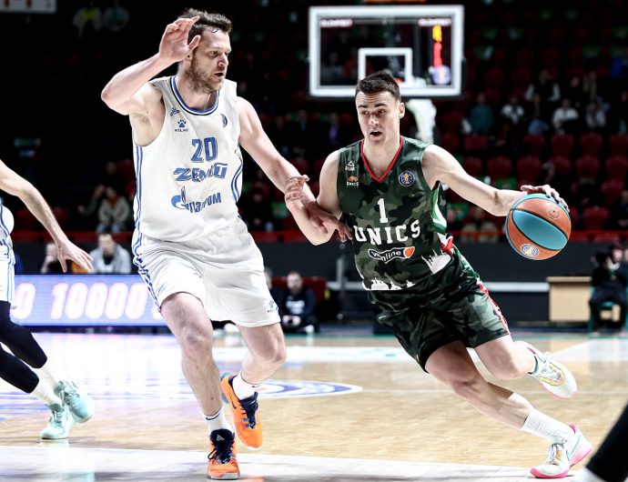 UNICS leaves no chance for Zenit in the Game 1