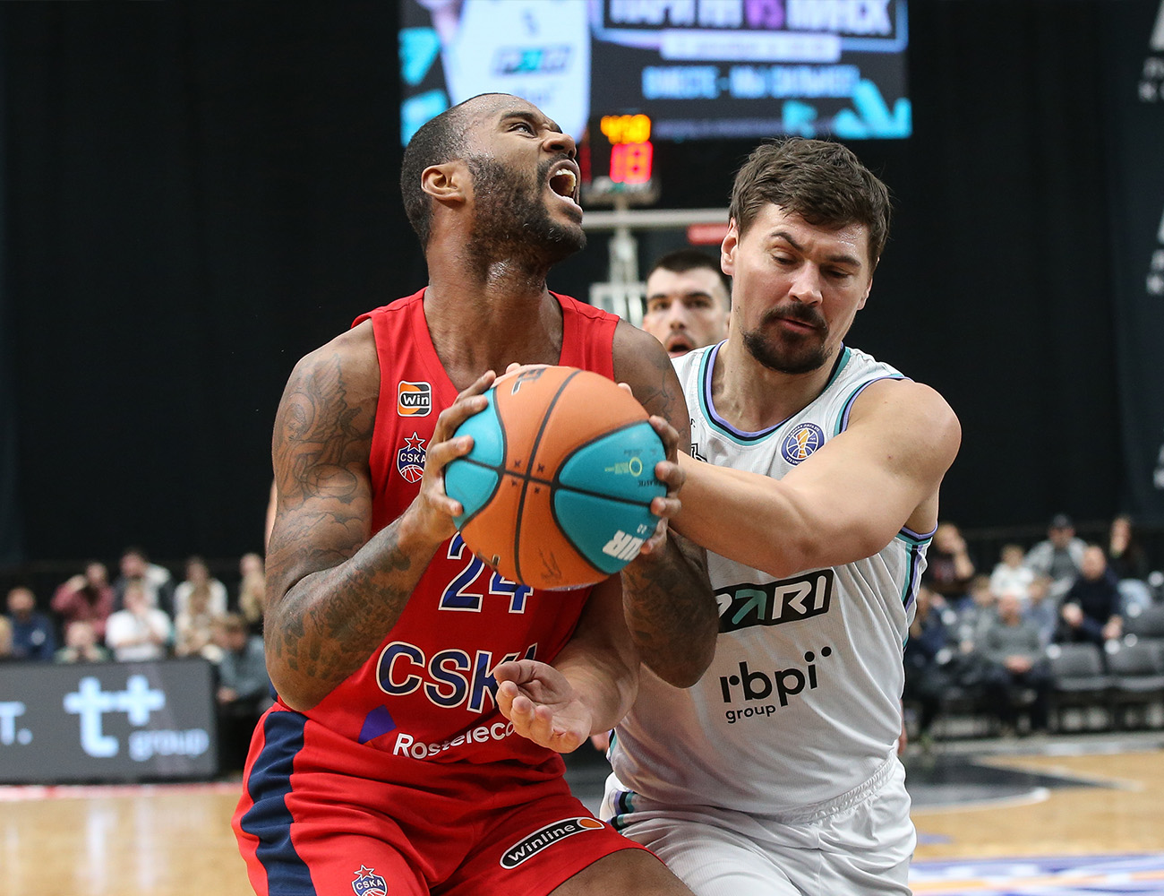 Nizhny with 7 players lost to CSKA only in the end!