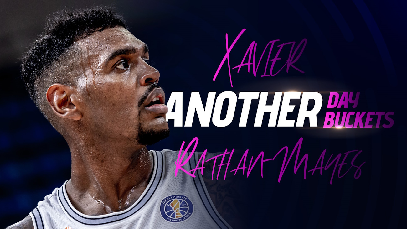 Xavier Rathan-Mayes got his third-highest performance of the season against UNICS – 36 points
