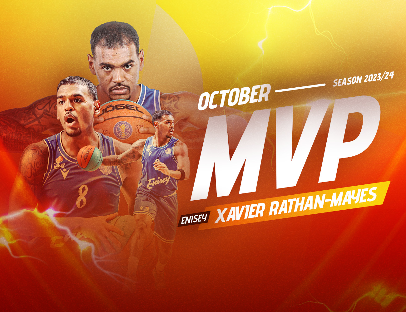 Xavier Rathan-Mayes is the MVP of October