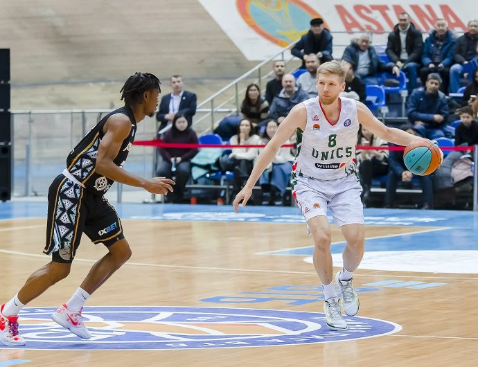 UNICS won in Astana and rises to 2nd place