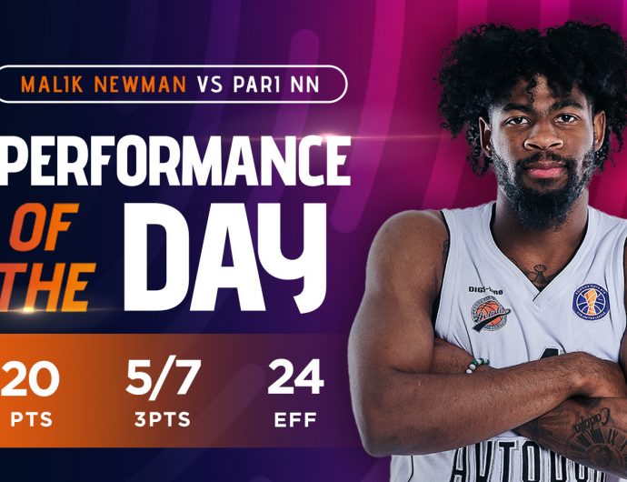 Malik Newman made the season debut with 20 points and 3 assists against Pari NN