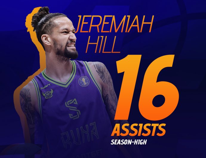 Jeremiah Hill made a season-high 16 assists