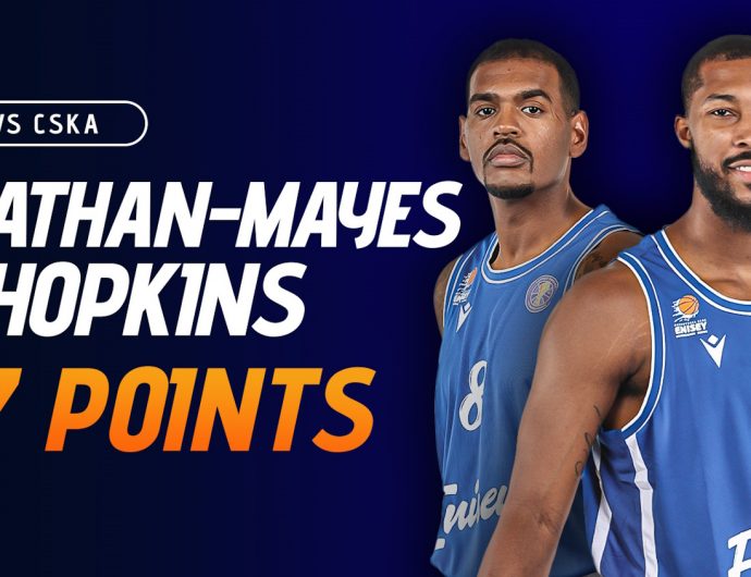 Xavier Rathan-Mayes and Mikael Hopkins combined for 57 points in the winning against CSKA