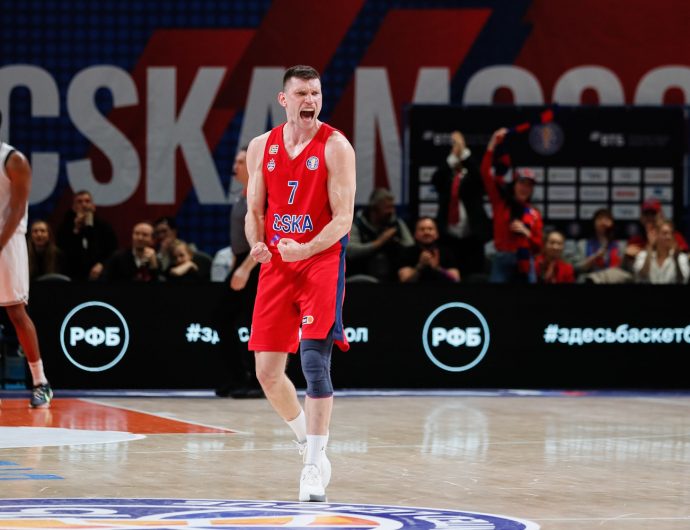 Ivan Ukhov helped CSKA beat Enisey with 17 points, 7 rebounds, 7 assists