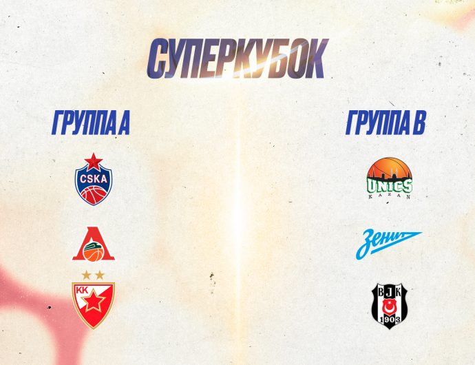 Суперкубок-2024: формат и расписание