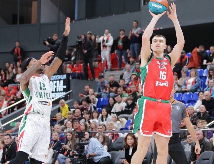 Anton Kvitkovskikh helped Lokomotiv Kuban beat UNICS