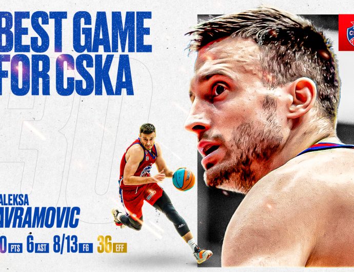 Aleksa Avramovic helped CSKA break Loko winning streak