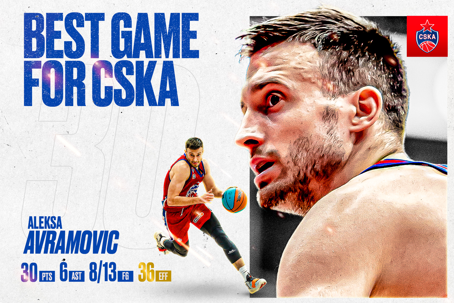 Aleksa Avramovic helped CSKA break Loko winning streak