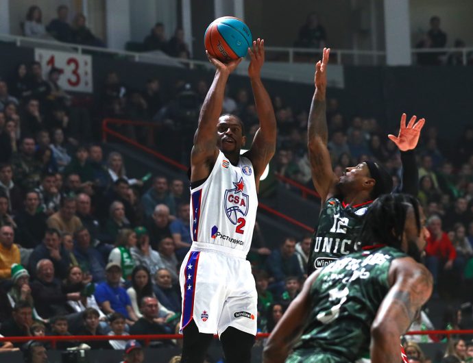 CSKA extends winning streak by beating UNICS on the road