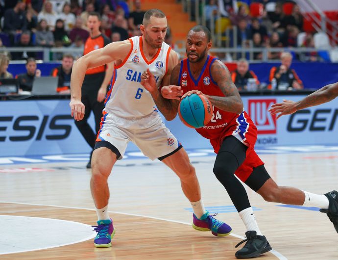 CSKA breaks Samara with three-pointers