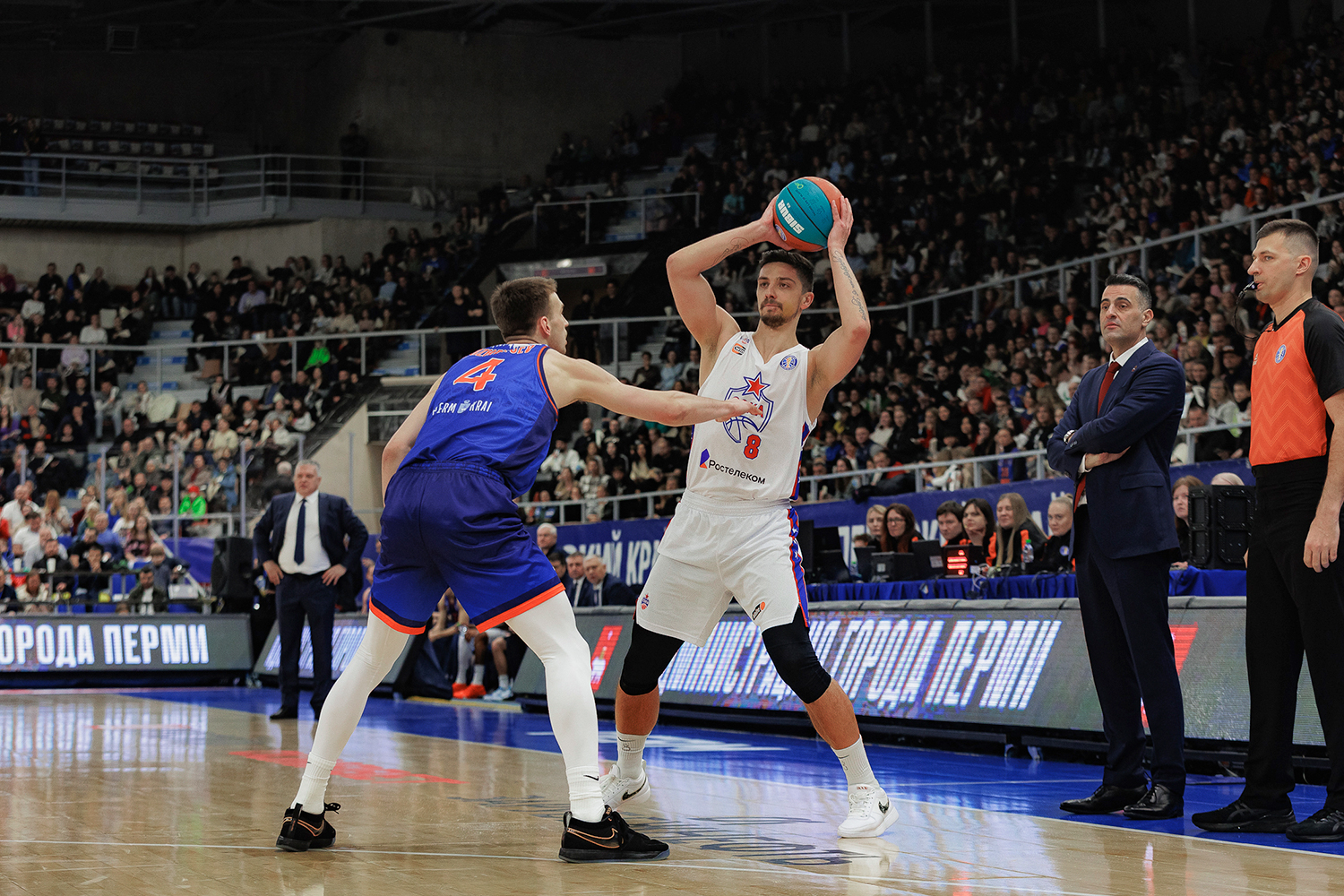 CSKA has 5th game with 100+ points and wins in Perm