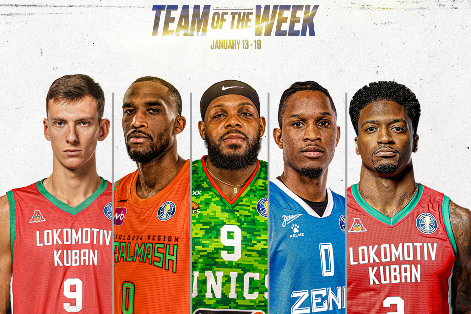 Символическая пятерка тура