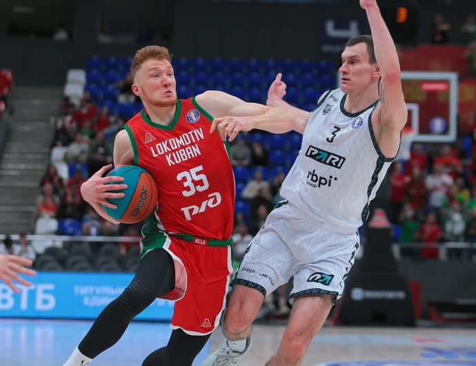 Lokomotiv Kuban vs Pari Nizhny Novgorod. Highlights