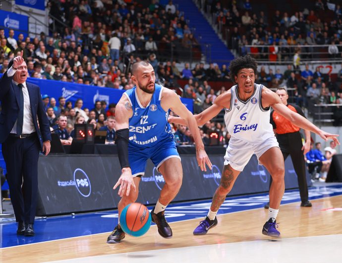 Bacon’s three-pointers helped Zenit to defeat Enisey