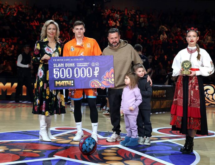 Vladislav Perevalov wins MATCH!TV Slam-Dunk Contest at the All-Star Game 2025