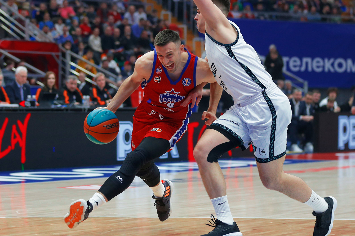 CSKA beat Pari NN in the last home game of regular season