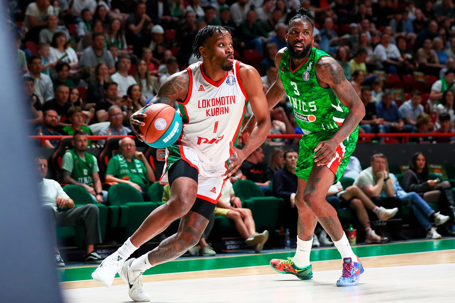 3rd Place Series: UNICS vs Lokomotiv Kuban. Highlights Game 1