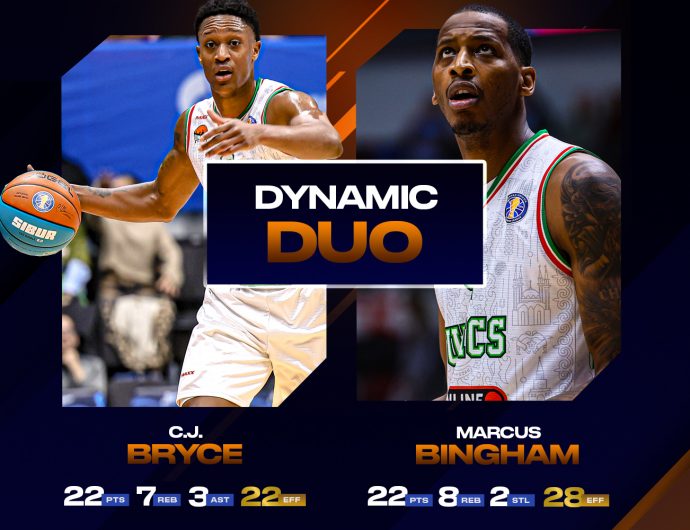 Си Джей Брайс и Маркус Бингэм набрали 44 очка на двоих в матче с «Зенитом»